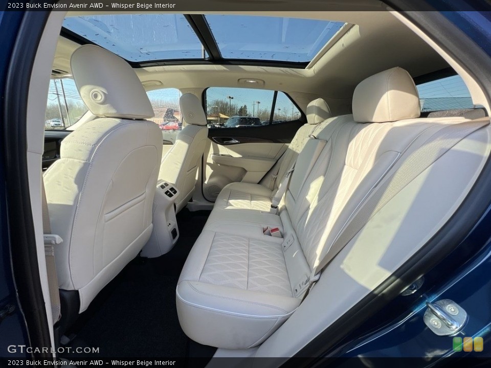 Whisper Beige Interior Rear Seat for the 2023 Buick Envision Avenir AWD #145718884