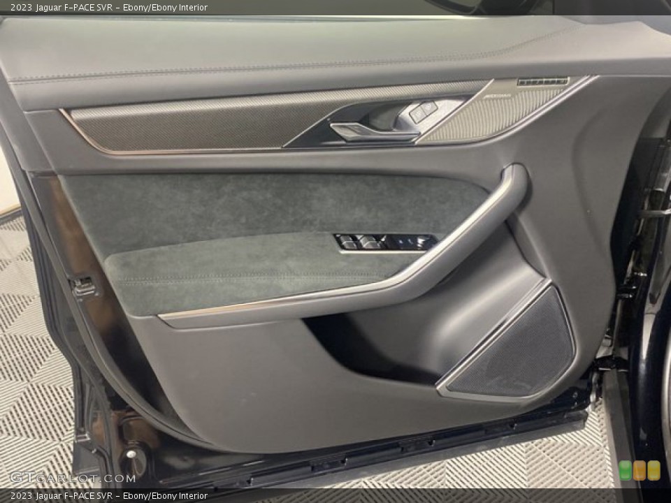 Ebony/Ebony Interior Door Panel for the 2023 Jaguar F-PACE SVR #145718965