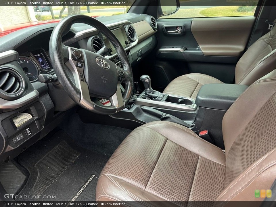 Limited Hickory Interior Photo for the 2016 Toyota Tacoma Limited Double Cab 4x4 #145719976