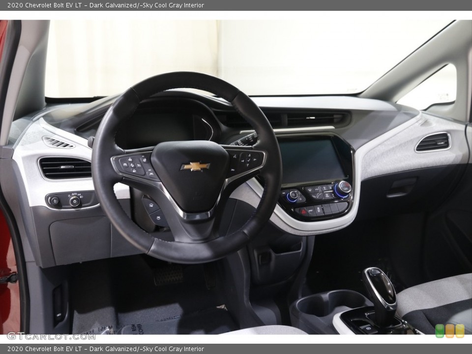 Dark Galvanized/­Sky Cool Gray Interior Dashboard for the 2020 Chevrolet Bolt EV LT #145728262