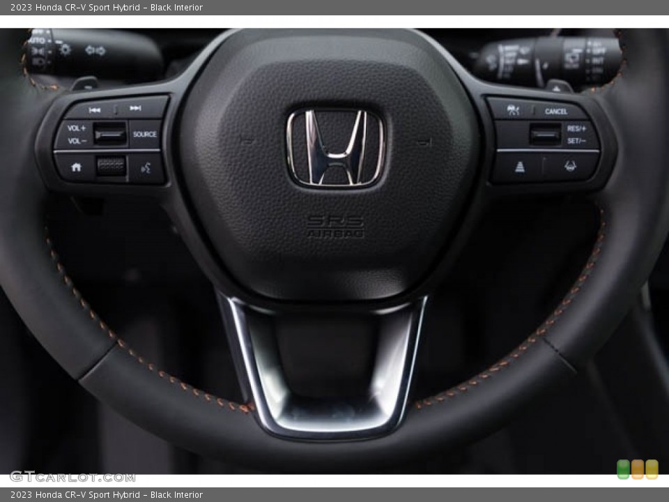 Black Interior Steering Wheel for the 2023 Honda CR-V Sport Hybrid #145728298