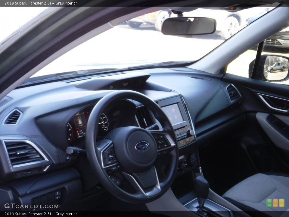 Gray Interior Dashboard for the 2019 Subaru Forester 2.5i #145729207
