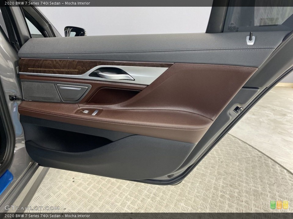 Mocha Interior Door Panel for the 2020 BMW 7 Series 740i Sedan #145731160