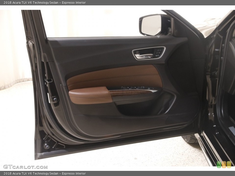 Espresso Interior Door Panel for the 2018 Acura TLX V6 Technology Sedan #145731964