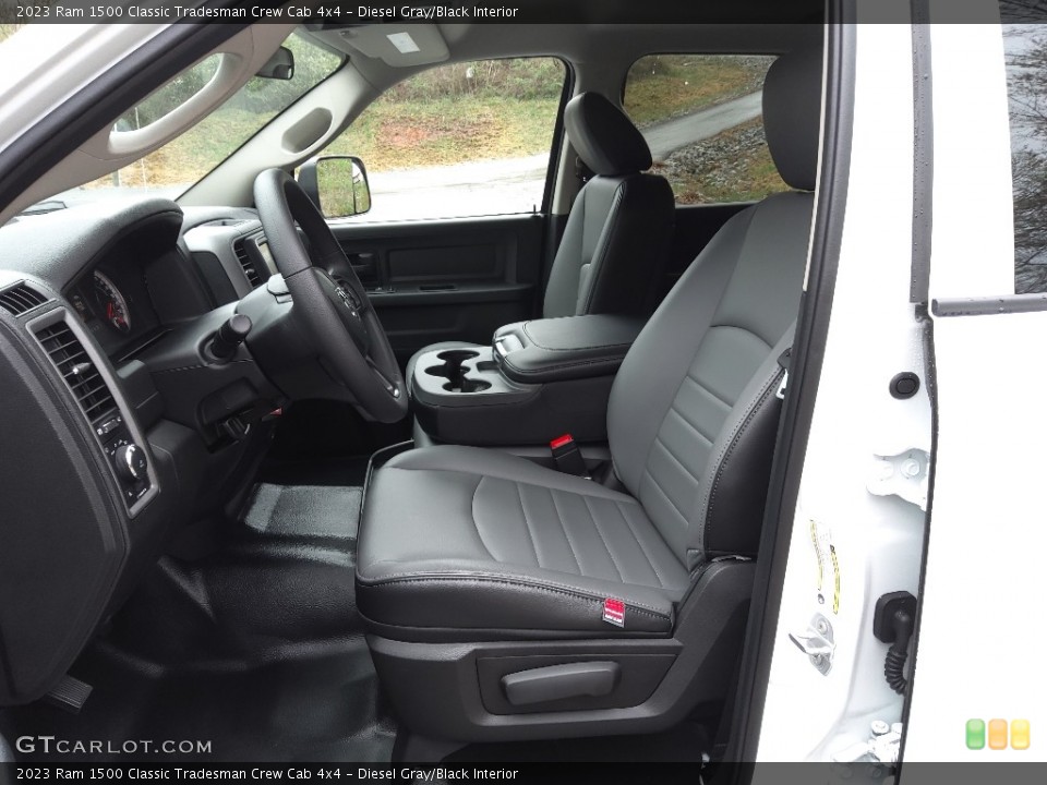 Diesel Gray/Black Interior Photo for the 2023 Ram 1500 Classic Tradesman Crew Cab 4x4 #145732591