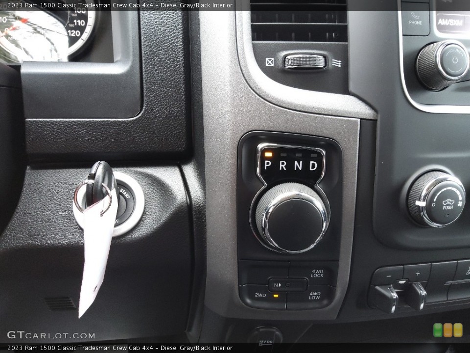Diesel Gray/Black Interior Transmission for the 2023 Ram 1500 Classic Tradesman Crew Cab 4x4 #145732841