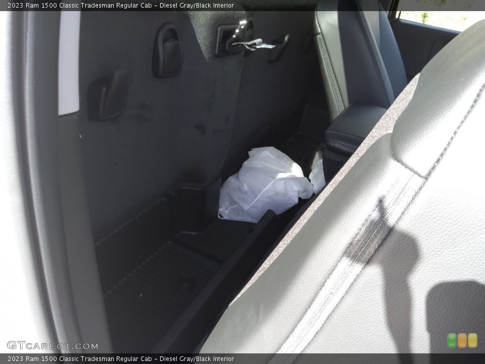 Diesel Gray/Black Interior Rear Seat for the 2023 Ram 1500 Classic Tradesman Regular Cab #145733350