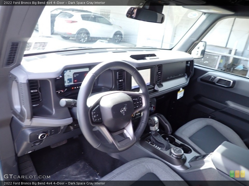 Dark Space Gray Interior Front Seat for the 2022 Ford Bronco Big Bend 4x4 4-Door #145741156