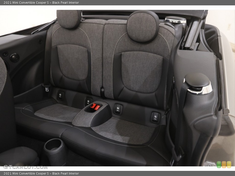 Black Pearl Interior Rear Seat for the 2021 Mini Convertible Cooper S #145742556