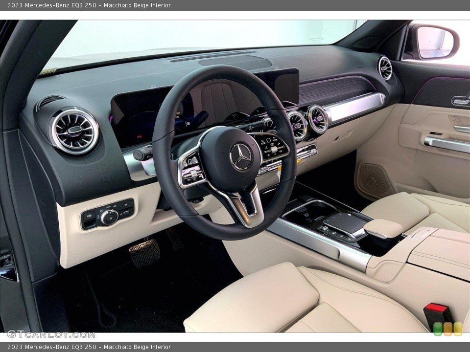 Macchiato Beige Interior Photo for the 2023 Mercedes-Benz EQB 250 #145745448