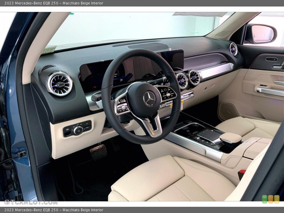 Macchiato Beige Interior Front Seat for the 2023 Mercedes-Benz EQB 250 #145745616