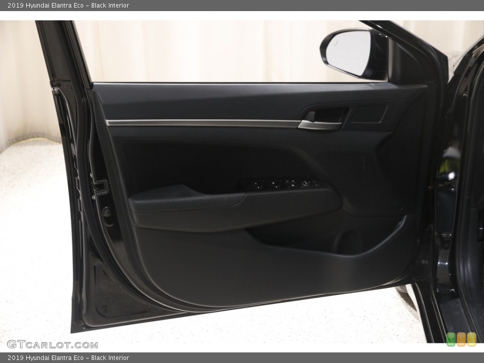 Black Interior Door Panel for the 2019 Hyundai Elantra Eco #145745634