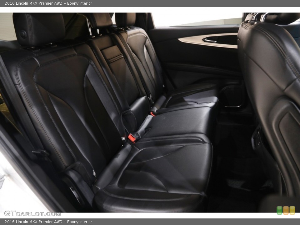 Ebony Interior Rear Seat for the 2016 Lincoln MKX Premier AWD #145746239