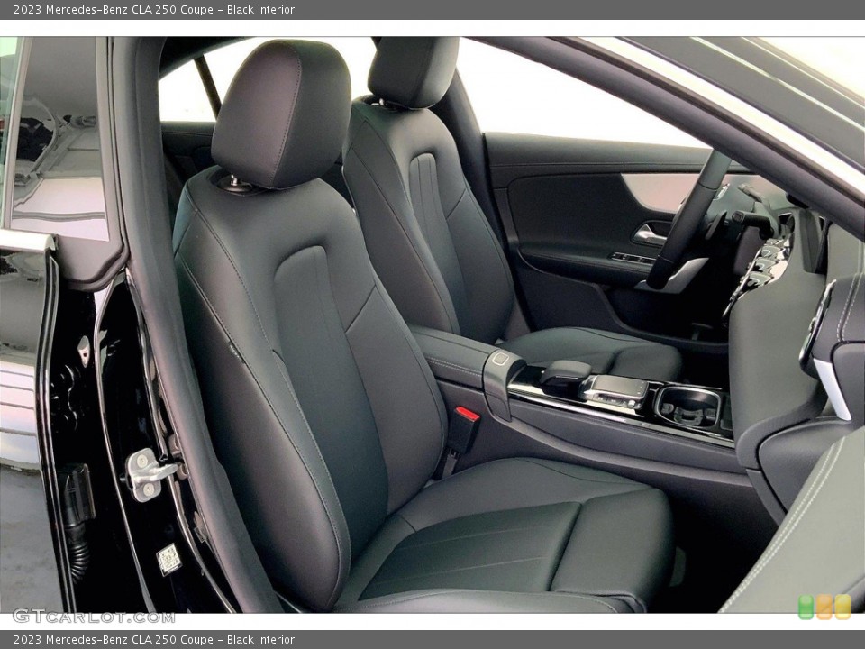 Black Interior Front Seat for the 2023 Mercedes-Benz CLA 250 Coupe #145747081