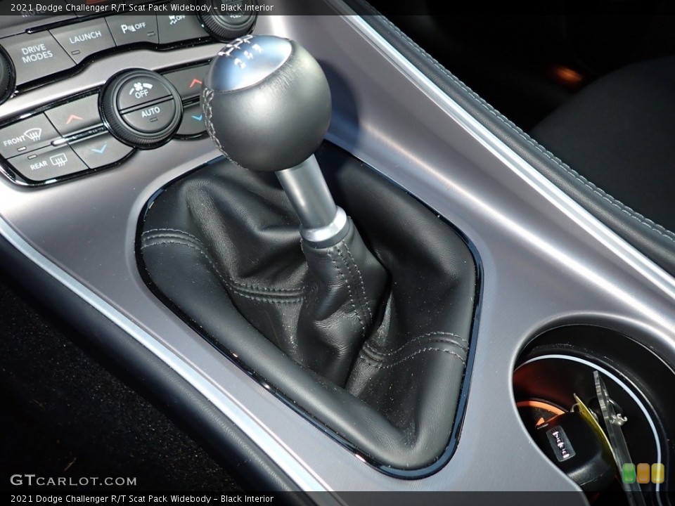 Black Interior Transmission for the 2021 Dodge Challenger R/T Scat Pack Widebody #145747324
