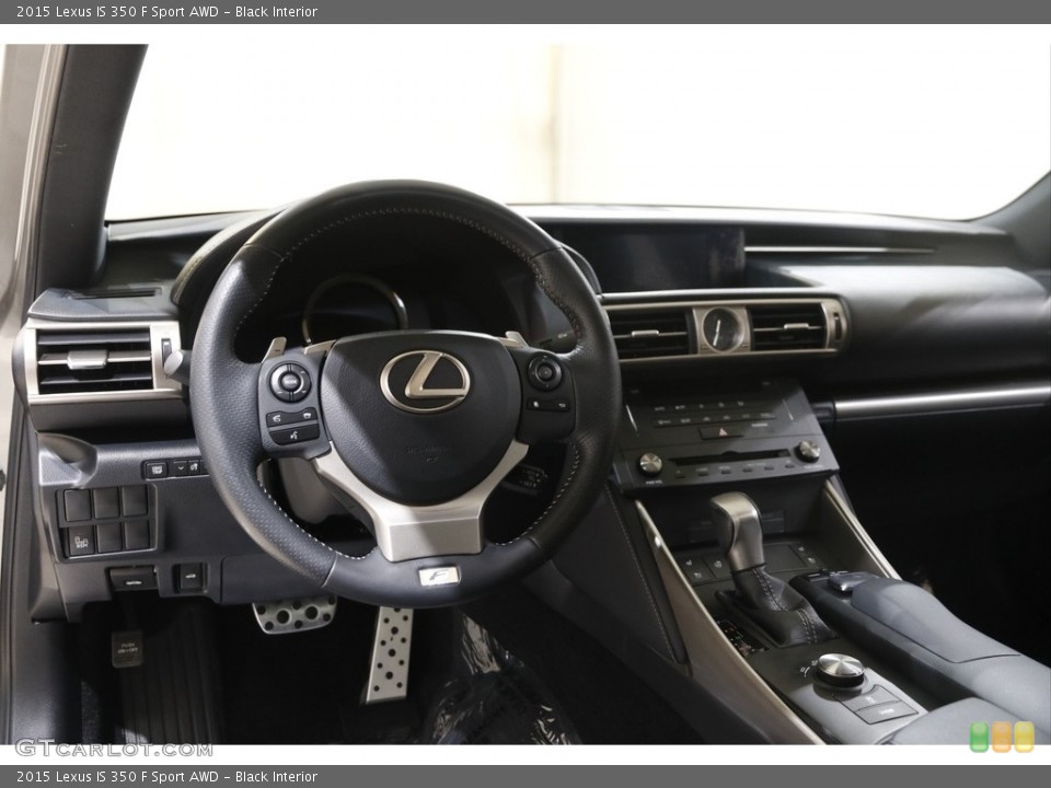 Black Interior Dashboard for the 2015 Lexus IS 350 F Sport AWD #145749163