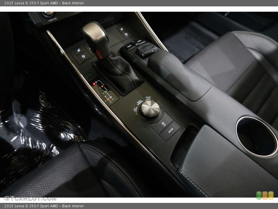 Black Interior Transmission for the 2015 Lexus IS 350 F Sport AWD #145749370