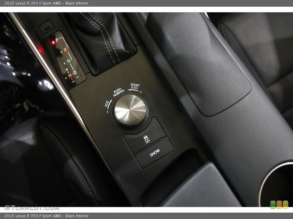 Black Interior Controls for the 2015 Lexus IS 350 F Sport AWD #145749388