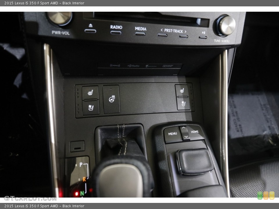 Black Interior Controls for the 2015 Lexus IS 350 F Sport AWD #145749409