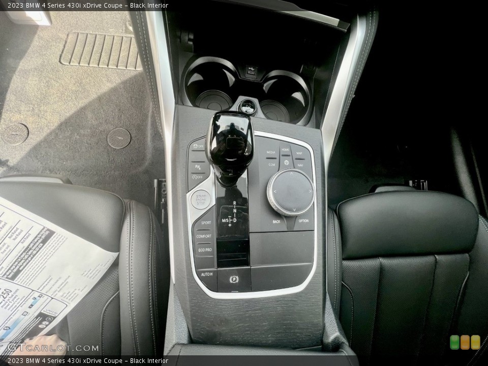 Black Interior Transmission for the 2023 BMW 4 Series 430i xDrive Coupe #145749697