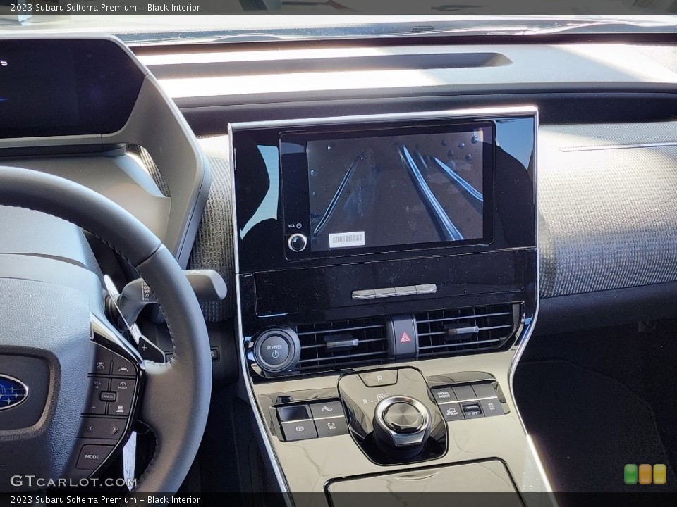 Black Interior Controls for the 2023 Subaru Solterra Premium #145750051