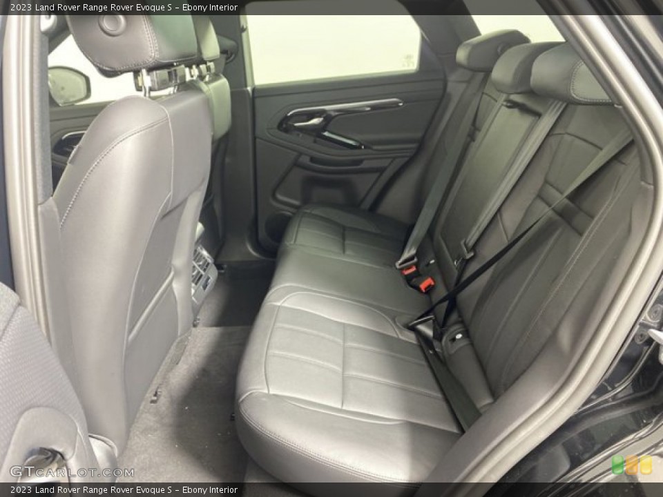 Ebony Interior Rear Seat for the 2023 Land Rover Range Rover Evoque S #145750108