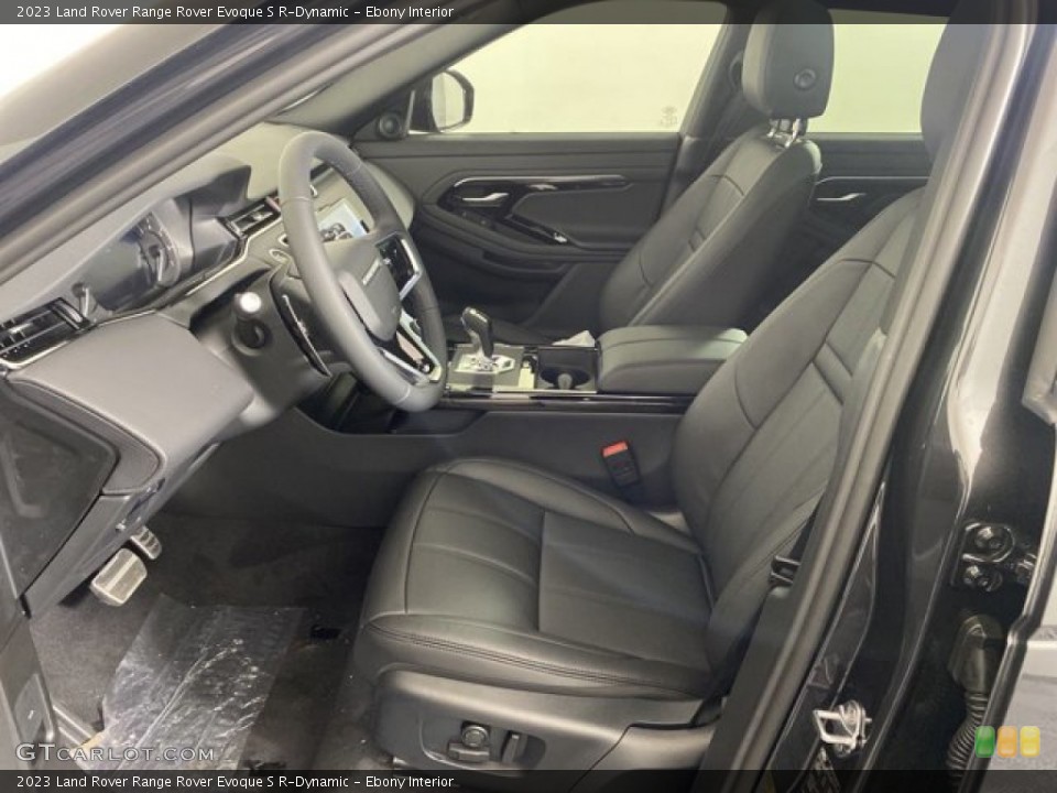 Ebony Interior Front Seat for the 2023 Land Rover Range Rover Evoque S R-Dynamic #145750801