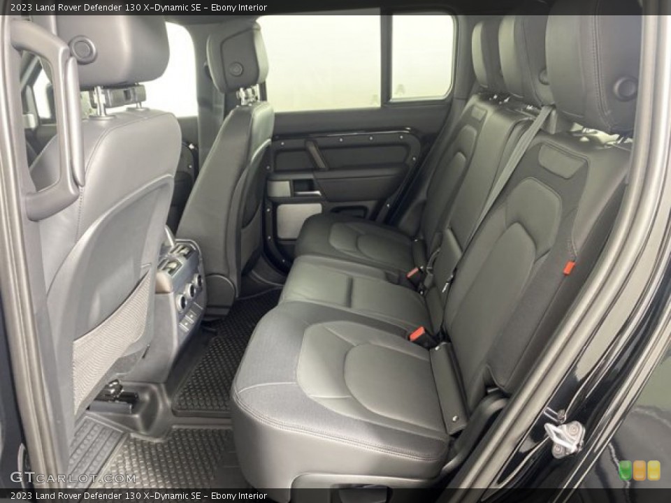 Ebony Interior Rear Seat for the 2023 Land Rover Defender 130 X-Dynamic SE #145751539