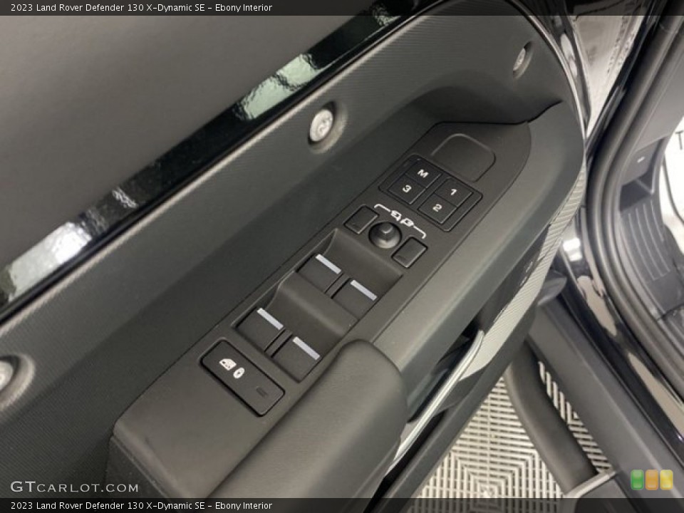 Ebony Interior Door Panel for the 2023 Land Rover Defender 130 X-Dynamic SE #145751704