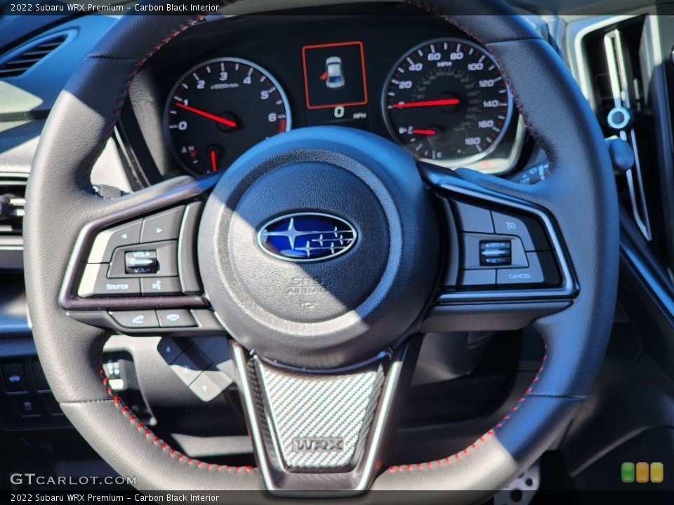 Carbon Black Interior Steering Wheel for the 2022 Subaru WRX Premium #145751827