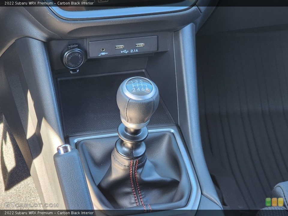 Carbon Black Interior Transmission for the 2022 Subaru WRX Premium #145751848