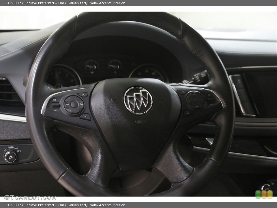 Dark Galvanized/Ebony Accents Interior Steering Wheel for the 2019 Buick Enclave Preferred #145754215