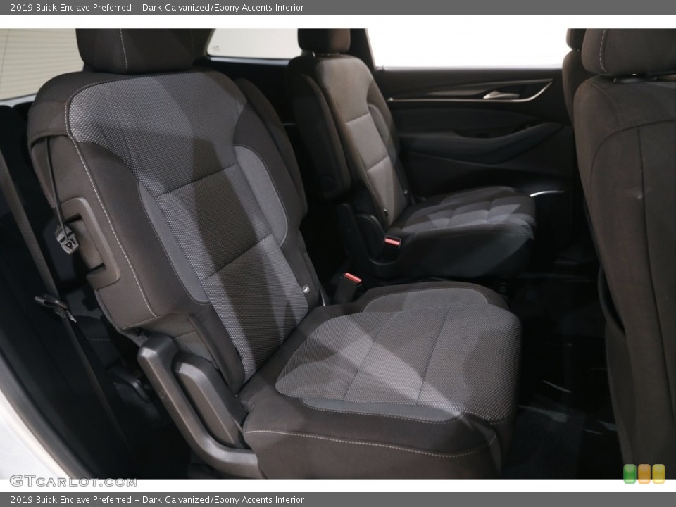 Dark Galvanized/Ebony Accents Interior Rear Seat for the 2019 Buick Enclave Preferred #145754248