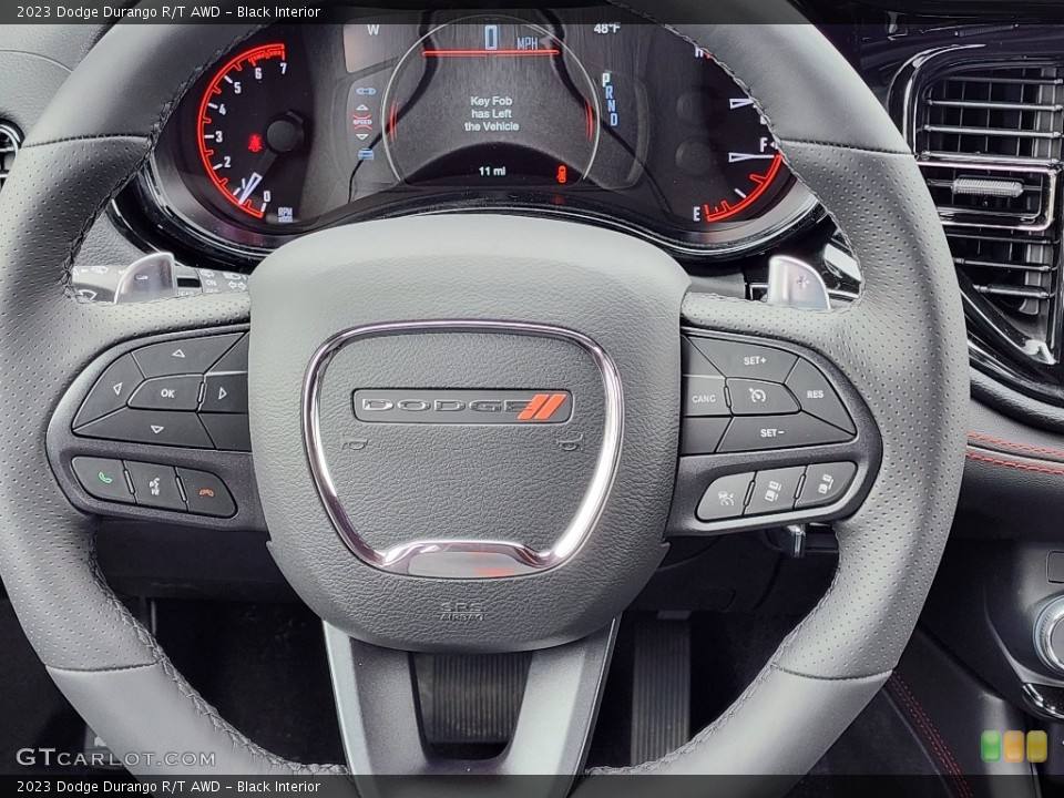 Black Interior Steering Wheel for the 2023 Dodge Durango R/T AWD #145755779