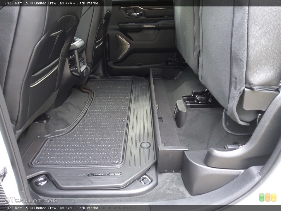 Black Interior Rear Seat for the 2023 Ram 1500 Limited Crew Cab 4x4 #145756250