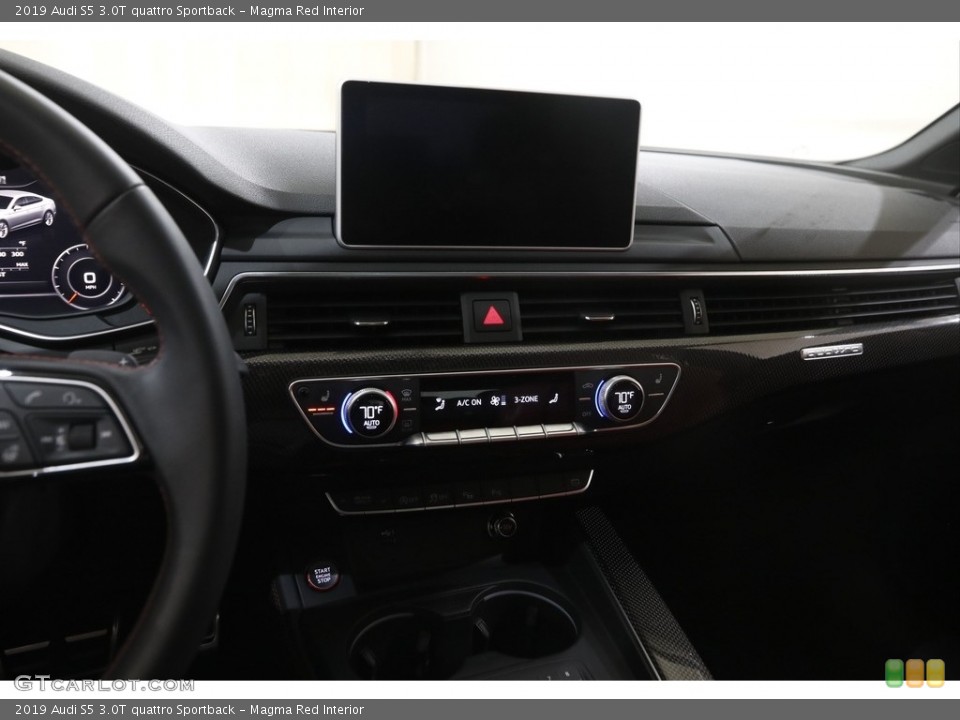 Magma Red Interior Dashboard for the 2019 Audi S5 3.0T quattro Sportback #145756649