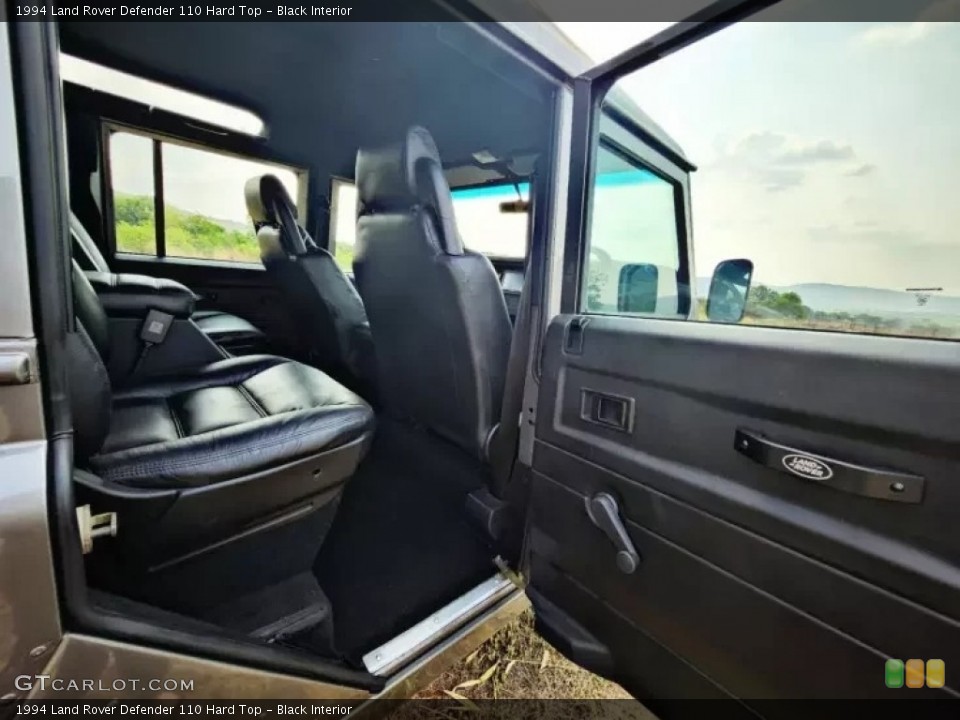Black Interior Rear Seat for the 1994 Land Rover Defender 110 Hard Top #145758445