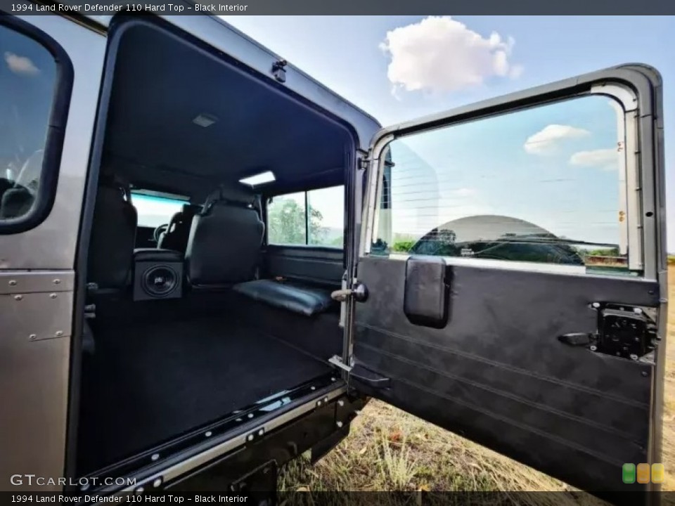 Black Interior Trunk for the 1994 Land Rover Defender 110 Hard Top #145758505