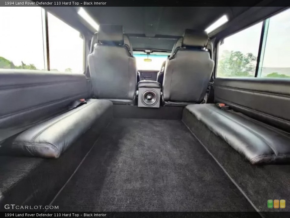 Black Interior Trunk for the 1994 Land Rover Defender 110 Hard Top #145758526