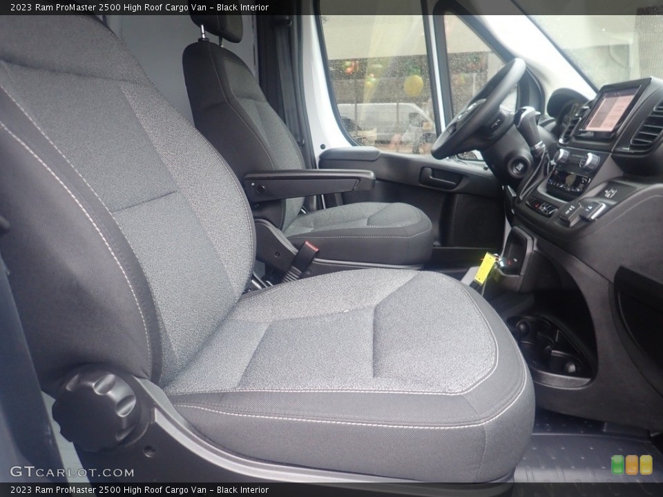 Black Interior Front Seat for the 2023 Ram ProMaster 2500 High Roof Cargo Van #145758822