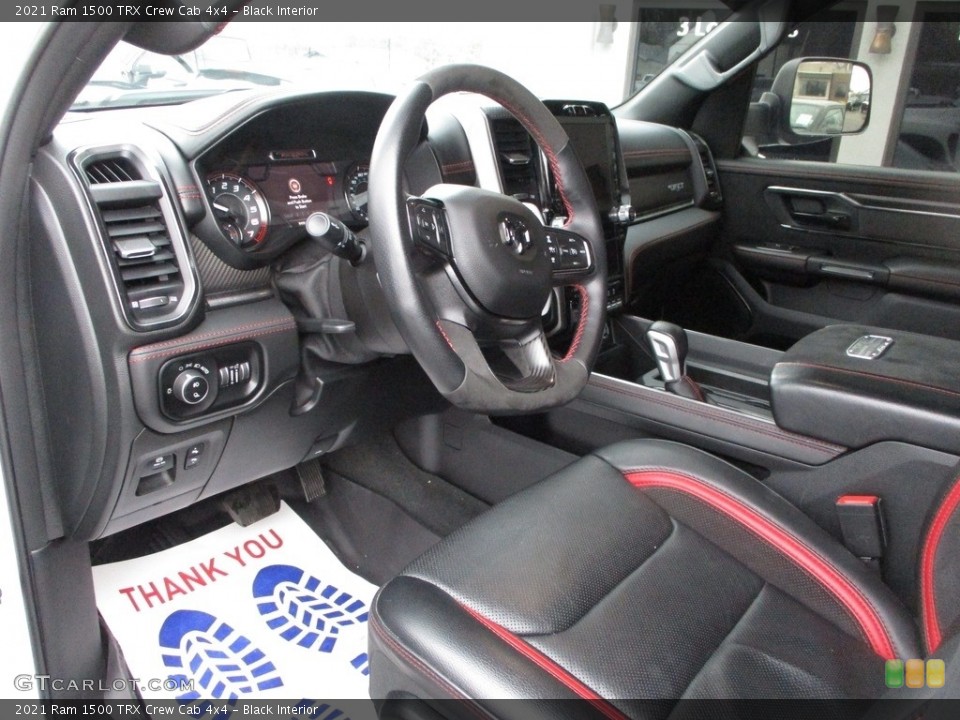 Black Interior Front Seat for the 2021 Ram 1500 TRX Crew Cab 4x4 #145759066