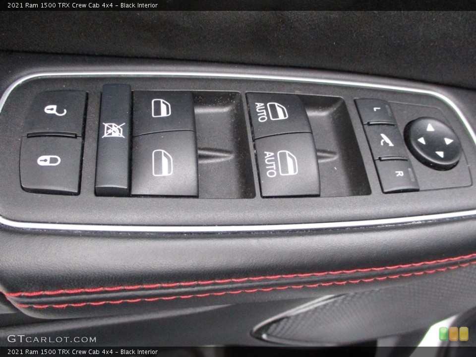Black Interior Controls for the 2021 Ram 1500 TRX Crew Cab 4x4 #145759117