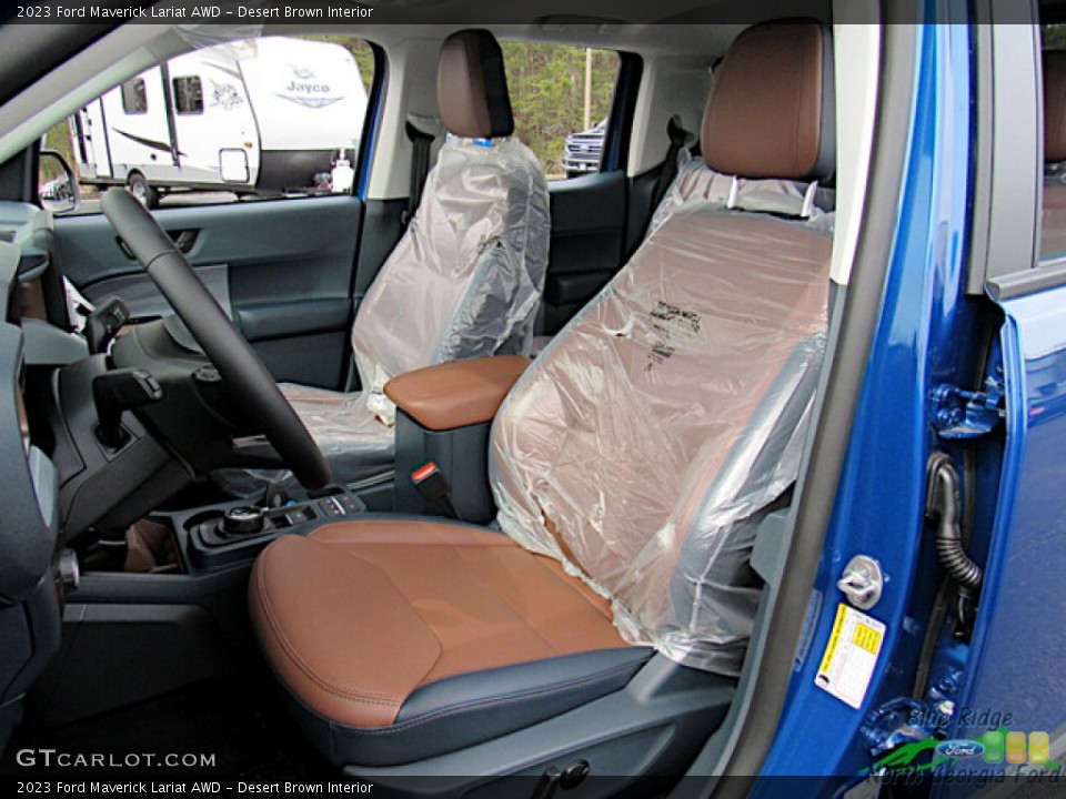 Desert Brown Interior Front Seat for the 2023 Ford Maverick Lariat AWD #145762606