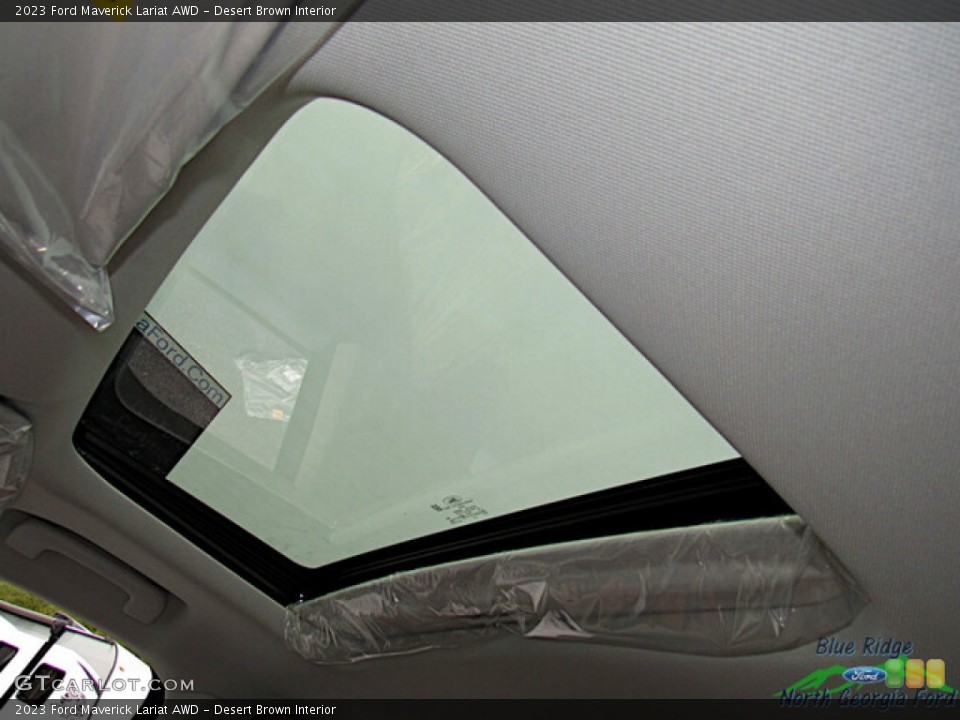 Desert Brown Interior Sunroof for the 2023 Ford Maverick Lariat AWD #145762732
