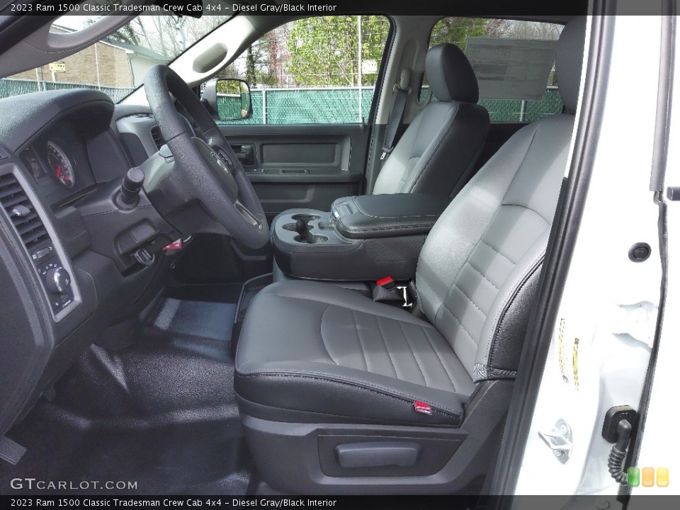 Diesel Gray/Black Interior Photo for the 2023 Ram 1500 Classic Tradesman Crew Cab 4x4 #145763849
