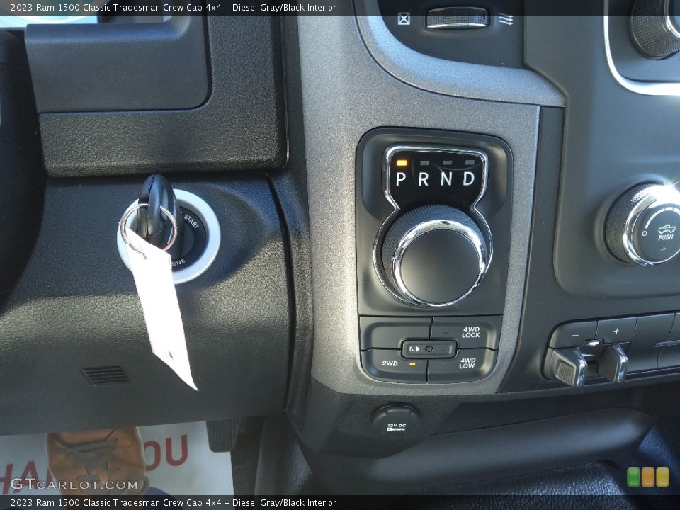 Diesel Gray/Black Interior Transmission for the 2023 Ram 1500 Classic Tradesman Crew Cab 4x4 #145764897