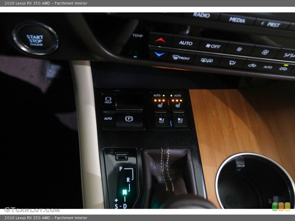 Parchment Interior Controls for the 2016 Lexus RX 350 AWD #145765182