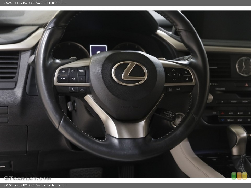 Birch Interior Steering Wheel for the 2020 Lexus RX 350 AWD #145766418