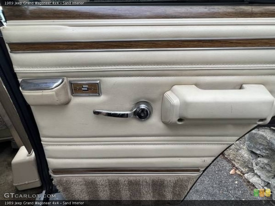 Sand Interior Door Panel for the 1989 Jeep Grand Wagoneer 4x4 #145766685