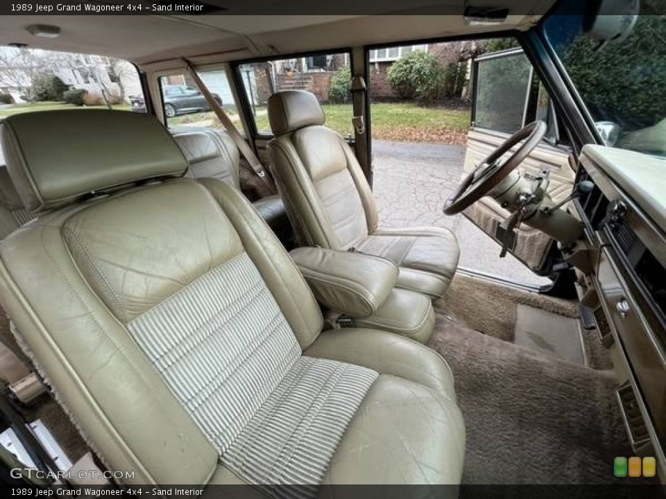 Sand Interior Photo for the 1989 Jeep Grand Wagoneer 4x4 #145766745